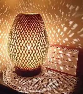 Bamboo Table Lamp